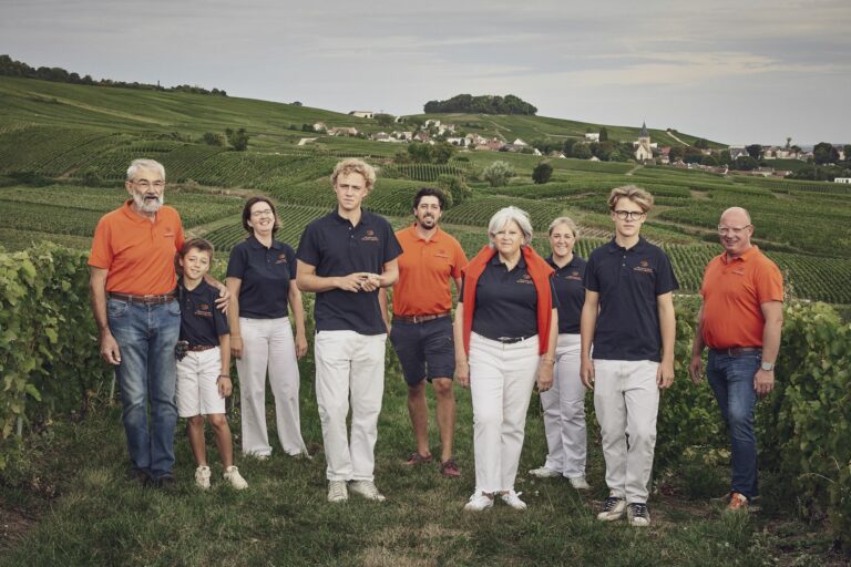 Reportage photo champagne damien buffet famille – Agence Arbane, création graphique et web